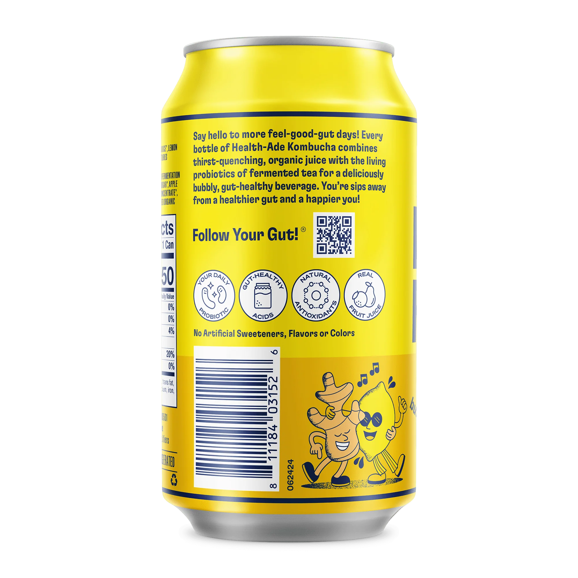 Ginger-Lemon Kombucha in Cans - Image 13